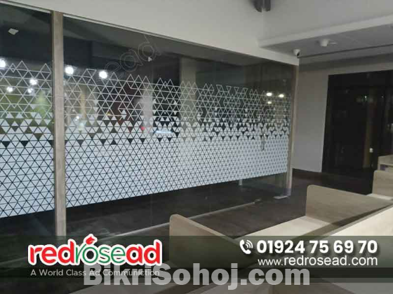 Best Glass Sticker Design price in Bangladesh 2024